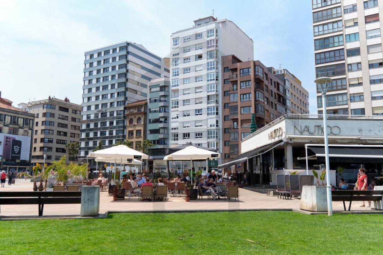 El Pixin - Apartamento De Gran Categoria En Gijón Zewnętrze zdjęcie
