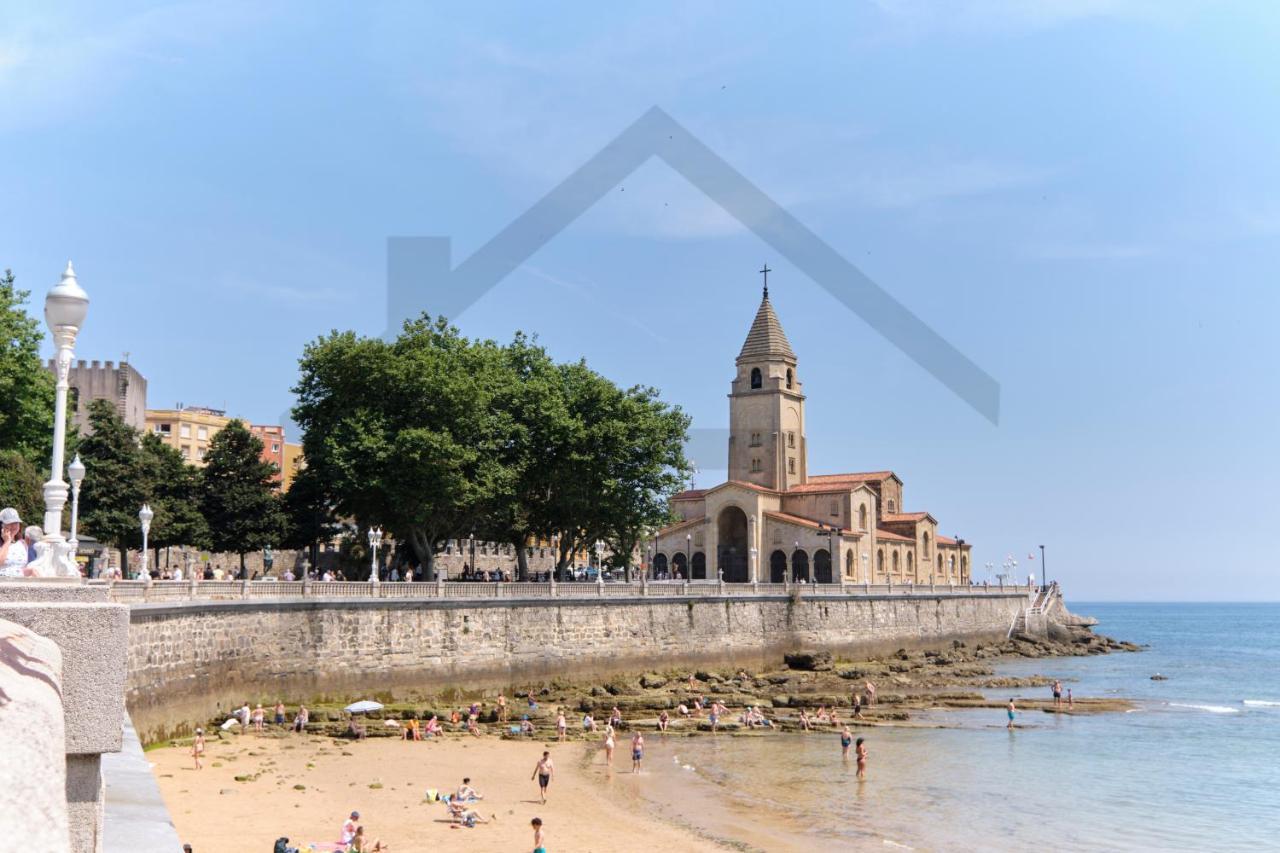El Pixin - Apartamento De Gran Categoria En Gijón Zewnętrze zdjęcie